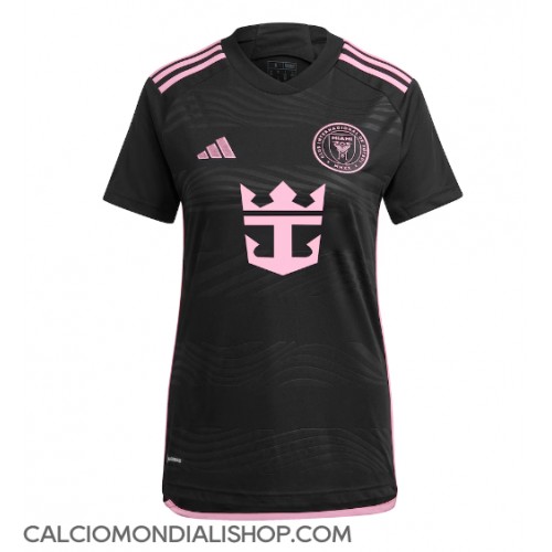 Maglie da calcio Inter Miami Seconda Maglia Femminile 2024-25 Manica Corta